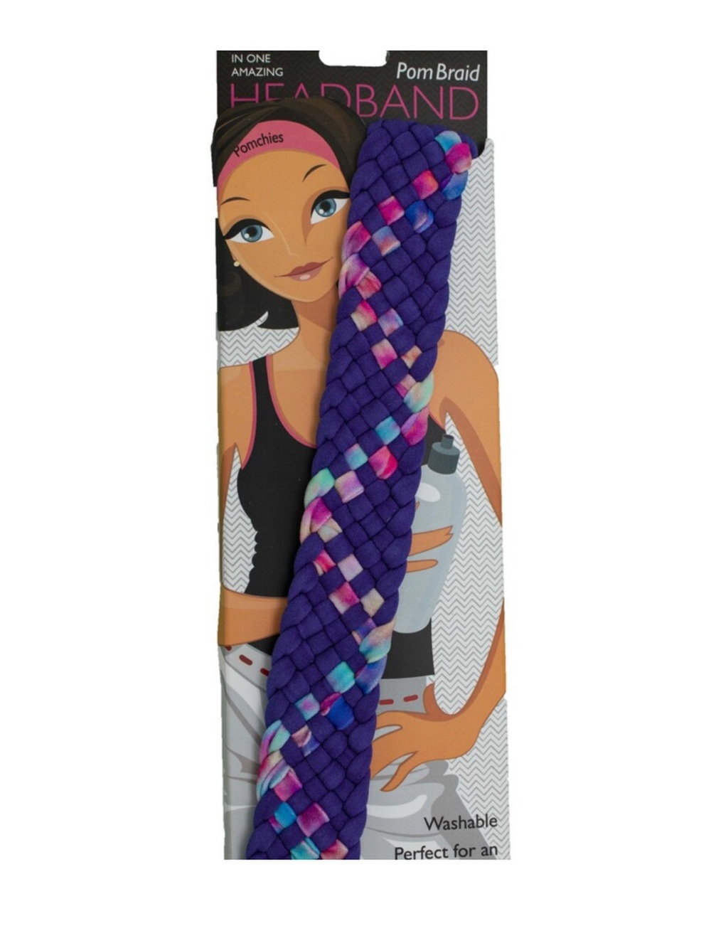 Pomchies Pom Braid Headband - NEW